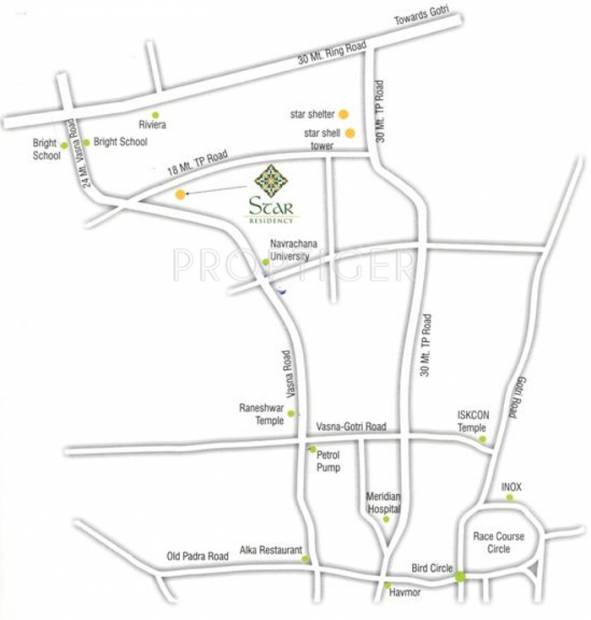 Images for Location Plan of Satya Star Residency