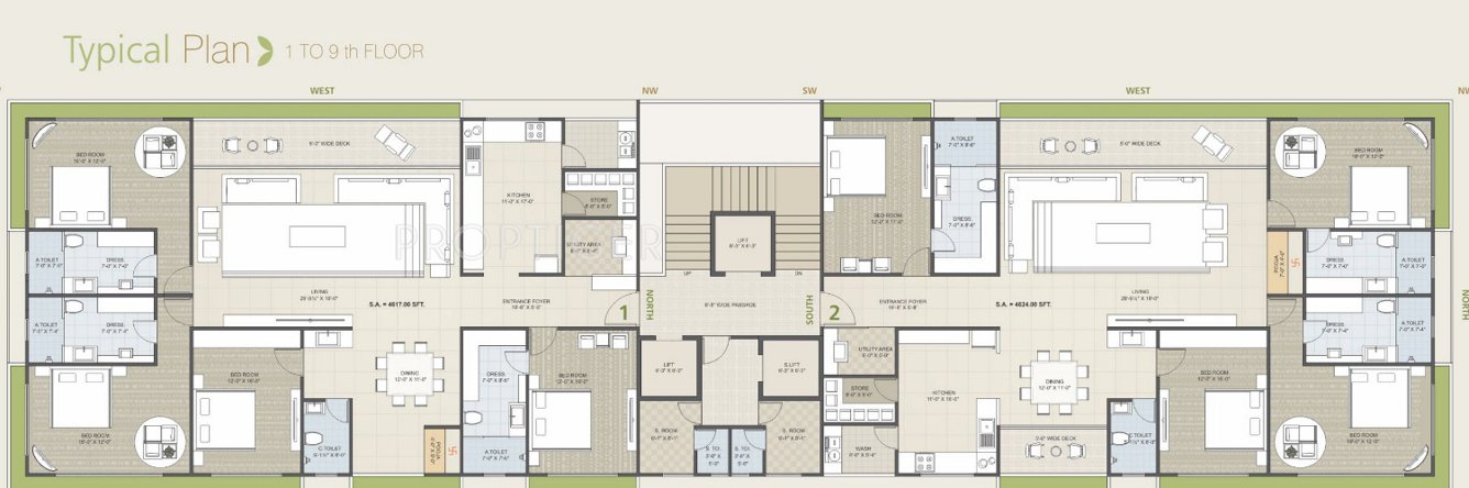  palacio Images for Cluster Plan of Milestone Palacio