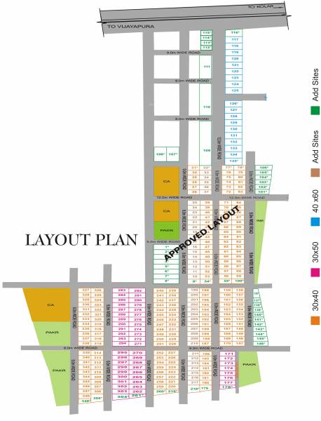 Images for Layout Plan of Akshya Elite Park