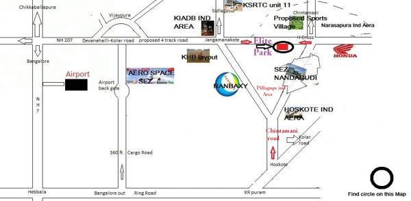 Images for Location Plan of Akshya Elite Park