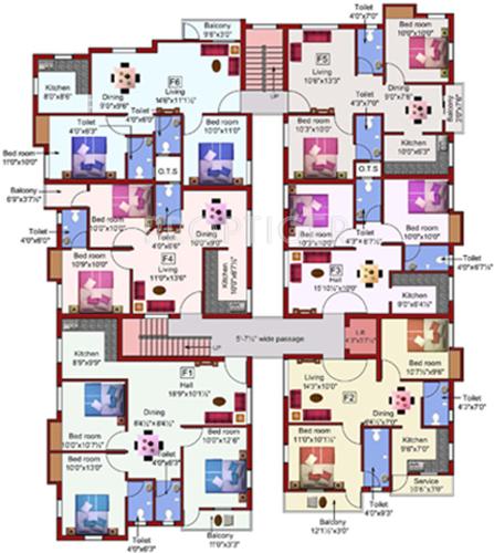 Images for Cluster Plan of Kalyan Grand Emerald