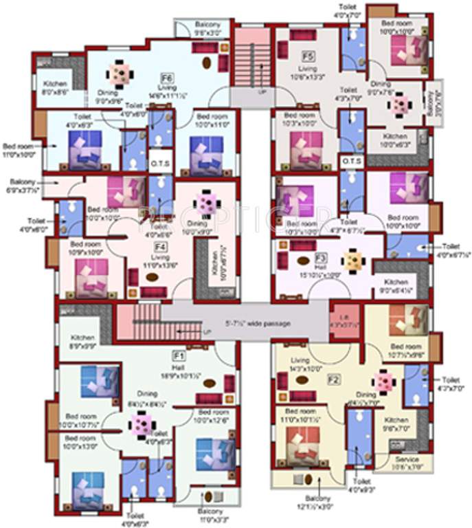 Images for Cluster Plan of Kalyan Grand Emerald
