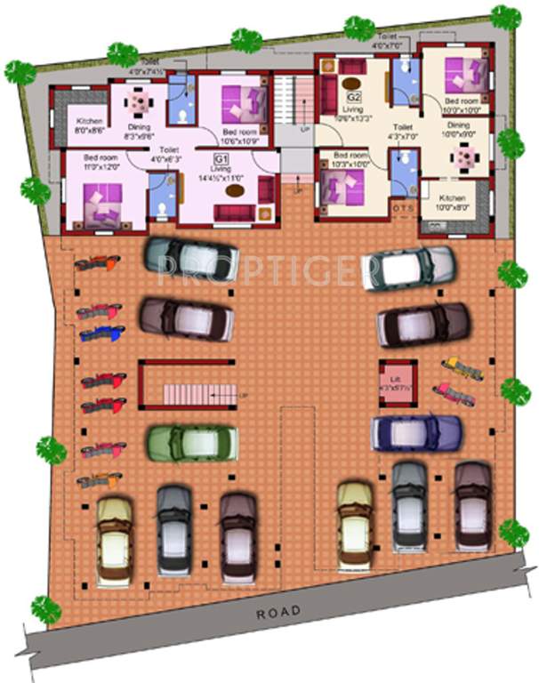 Images for Cluster Plan of Kalyan Grand Emerald