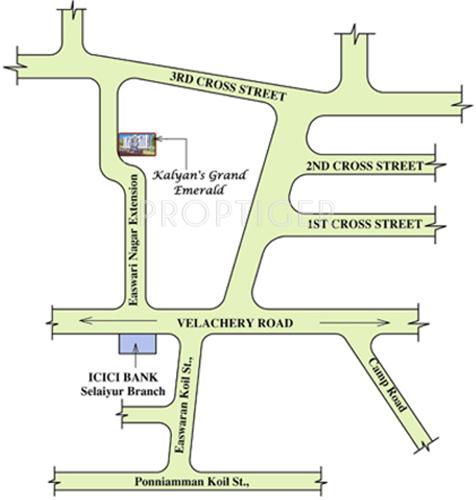 Images for Location Plan of Kalyan Grand Emerald