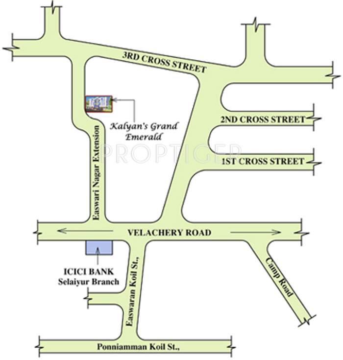Images for Location Plan of Kalyan Grand Emerald