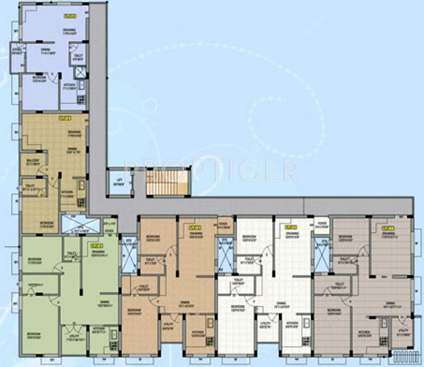 Images for Cluster Plan of RR Sai Apartment