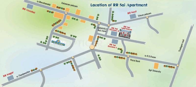 Images for Location Plan of RR Sai Apartment