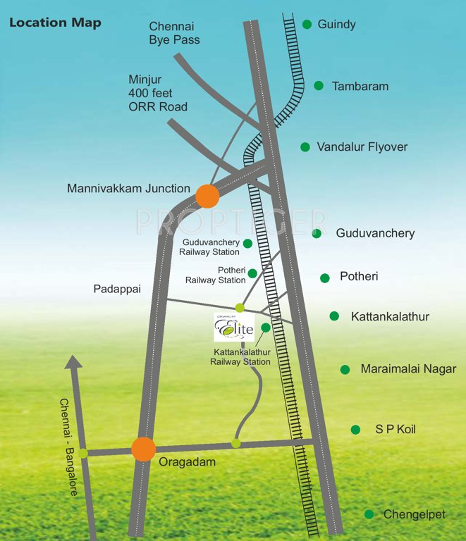 Images for Location Plan of OM Shakthy Elite