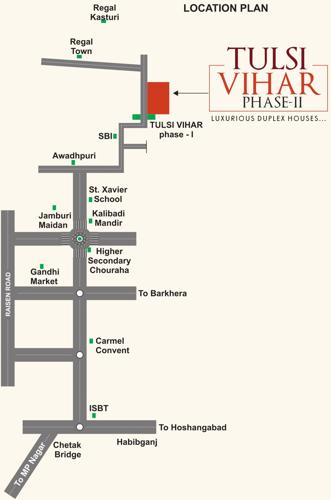  tulsi-vihar-phase-ii Images for Location Plan of Regal Tulsi Vihar Phase II