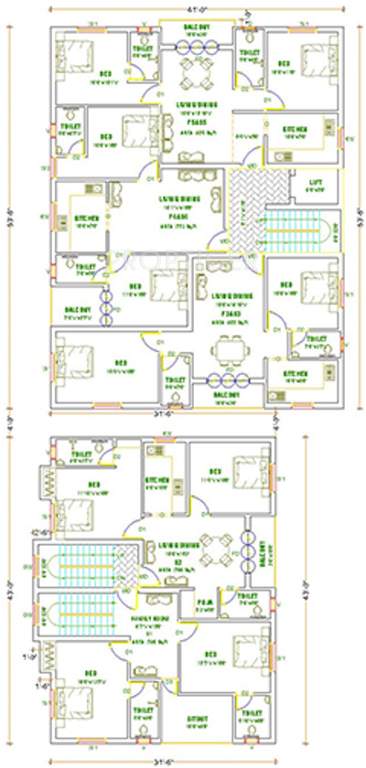 Images for Cluster Plan of Kalyan Grand Dwarak