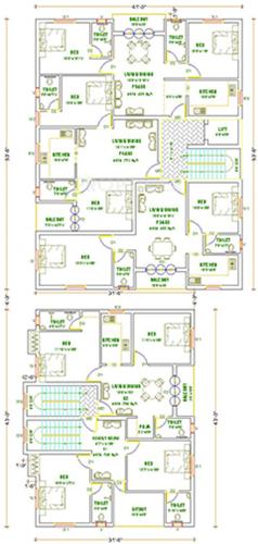 Images for Cluster Plan of Kalyan Grand Dwarak Images for Cluster Plan of Kalyan Grand Dwarak