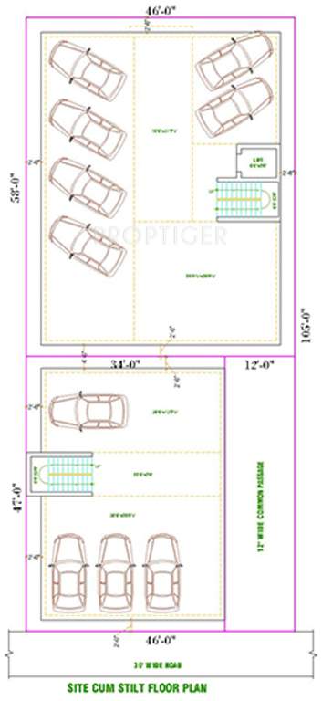 Images for Cluster Plan of Kalyan Grand Dwarak