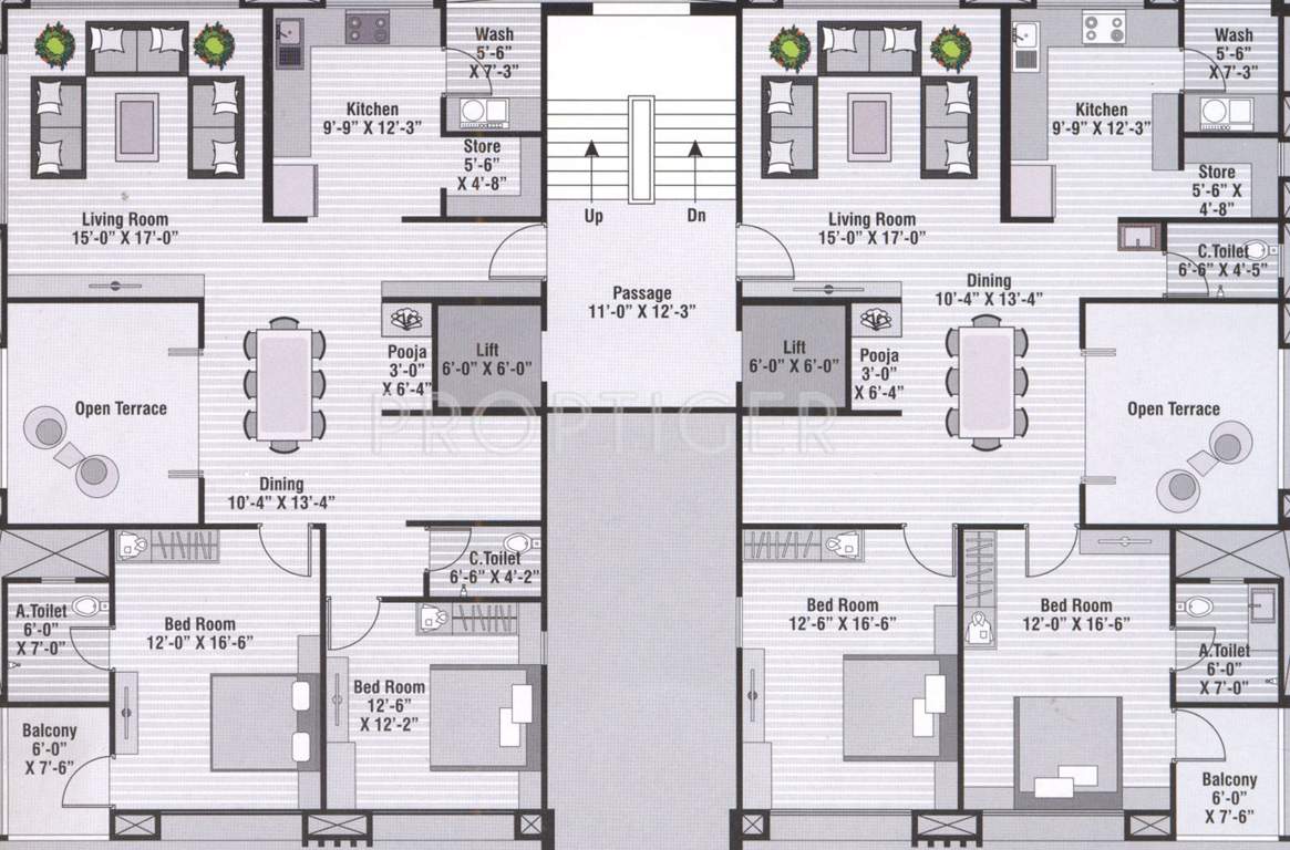 Images for Cluster Plan of Shaligram Group Vastugram