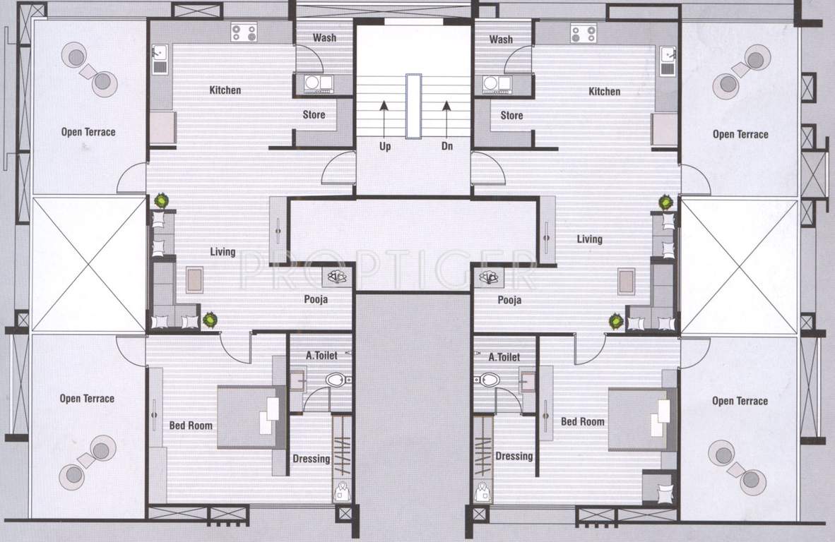 Images for Cluster Plan of Shaligram Group Vastugram
