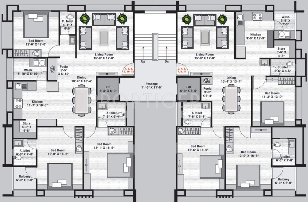 Images for Cluster Plan of Shaligram Group Vastugram