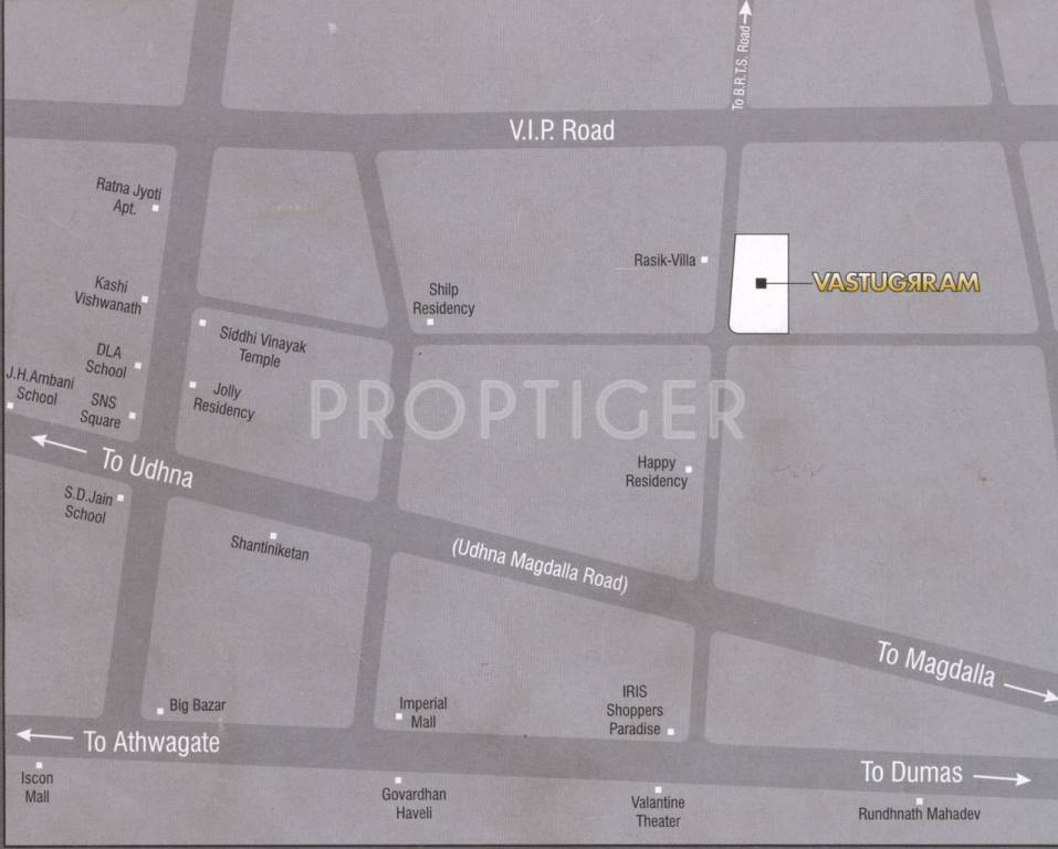 Images for Location Plan of Shaligram Group Vastugram