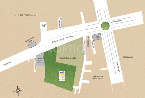  palm-springs Images for Location Plan of Ankur Foundations Palm Springs