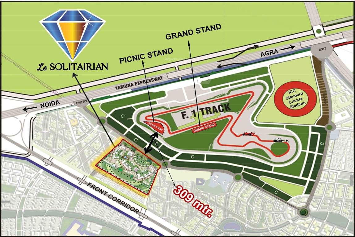 Images for Location Plan of Le Solitairian Solitairian City Villa