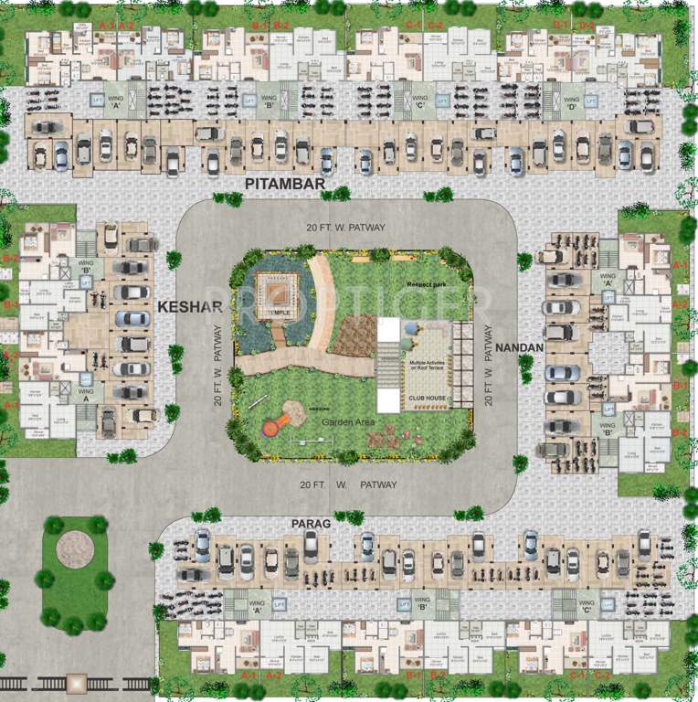 Images for Cluster Plan of Shree Moraya Park