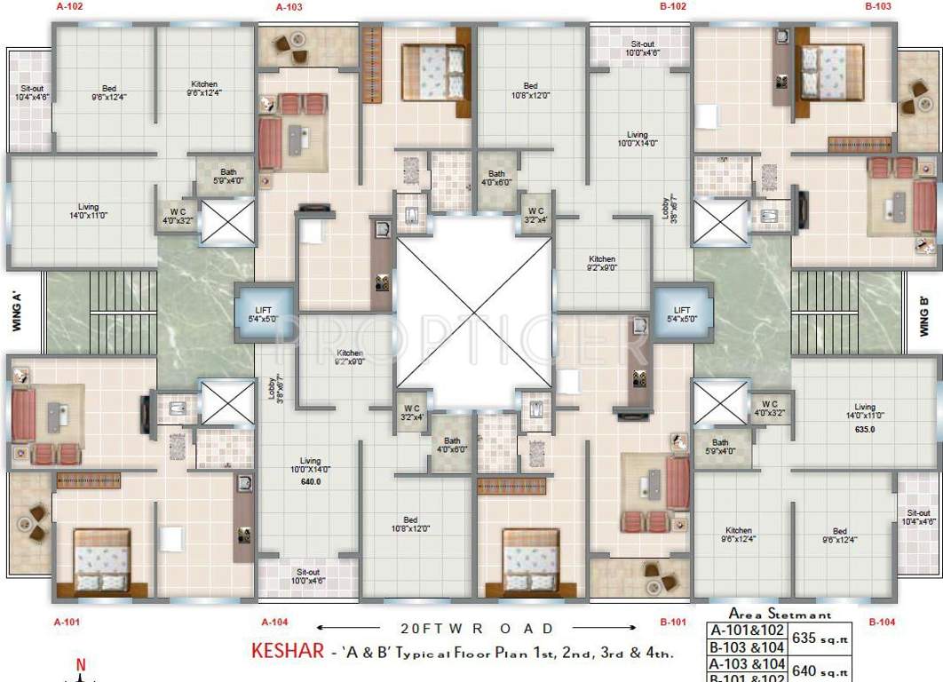 Images for Cluster Plan of Shree Moraya Park