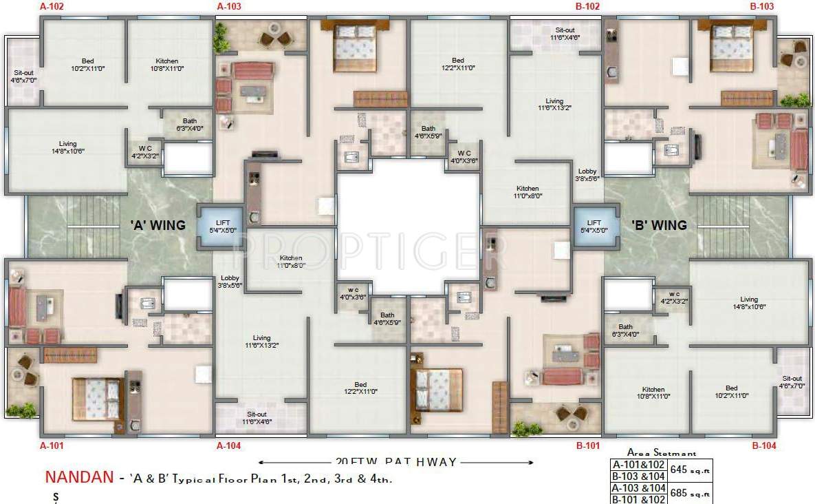 Images for Cluster Plan of Shree Moraya Park