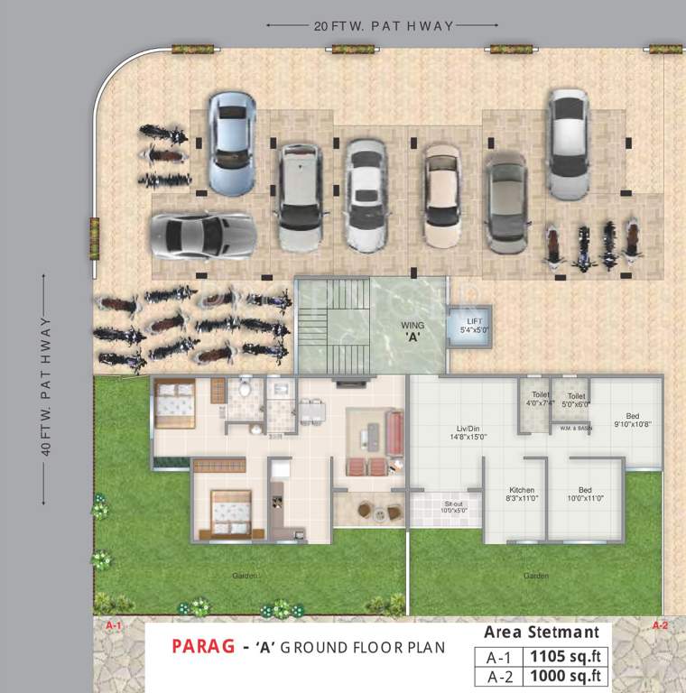 Images for Cluster Plan of Shree Moraya Park