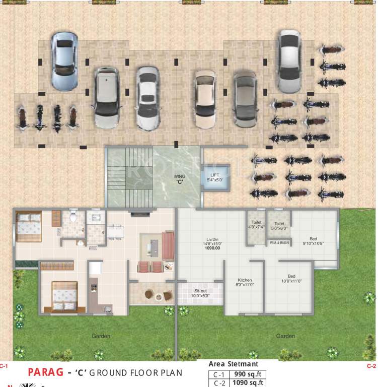 Images for Cluster Plan of Shree Moraya Park