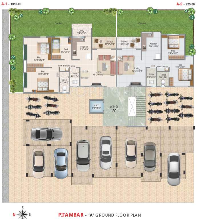 Images for Cluster Plan of Shree Moraya Park