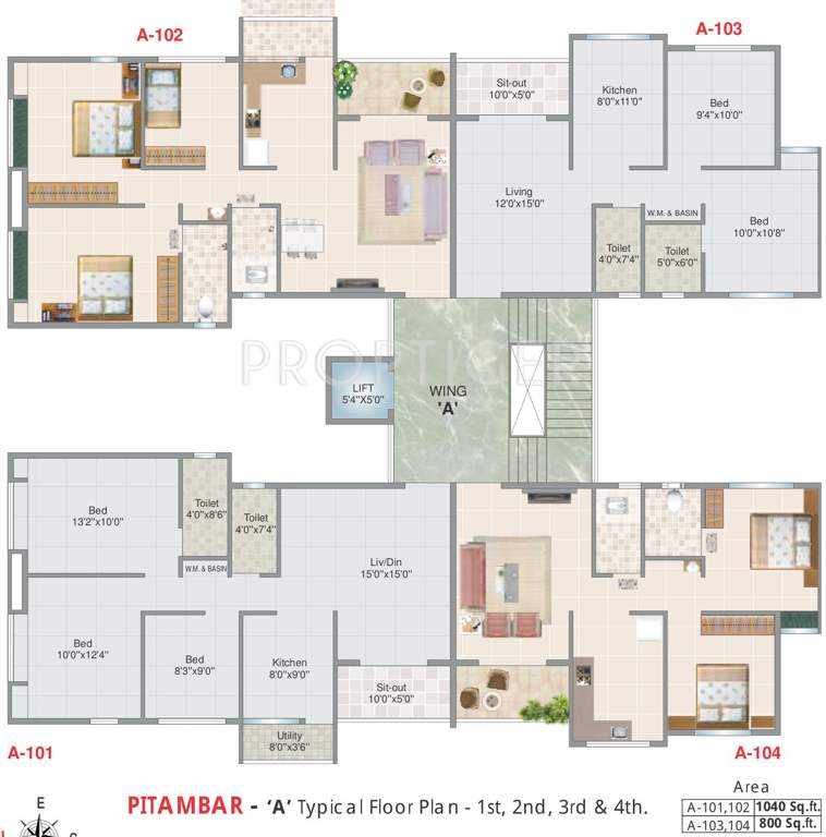 Images for Cluster Plan of Shree Moraya Park