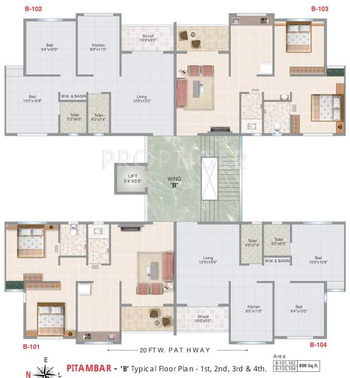 Images for Cluster Plan of Shree Moraya Park