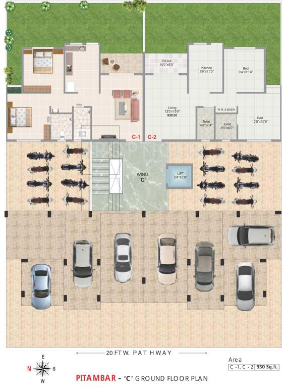 Images for Cluster Plan of Shree Moraya Park