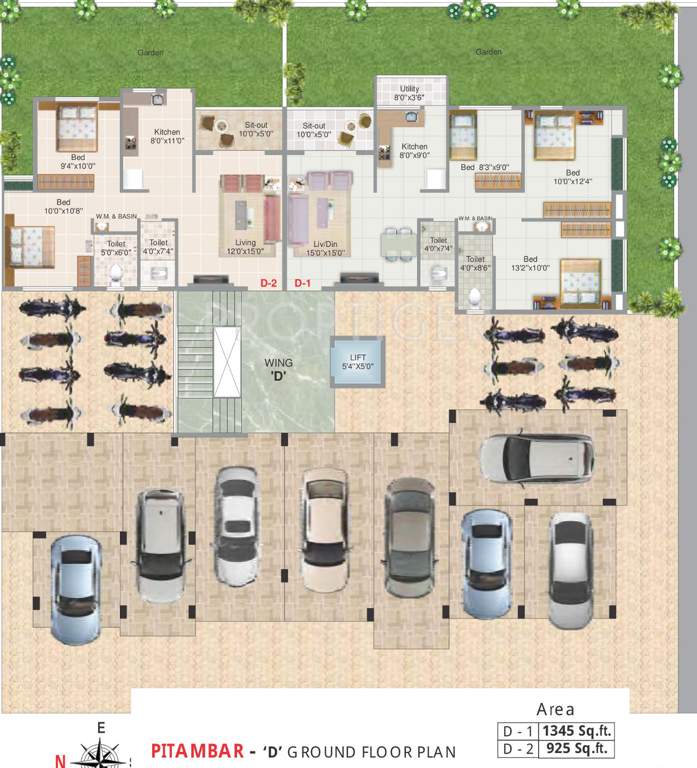 Images for Cluster Plan of Shree Moraya Park