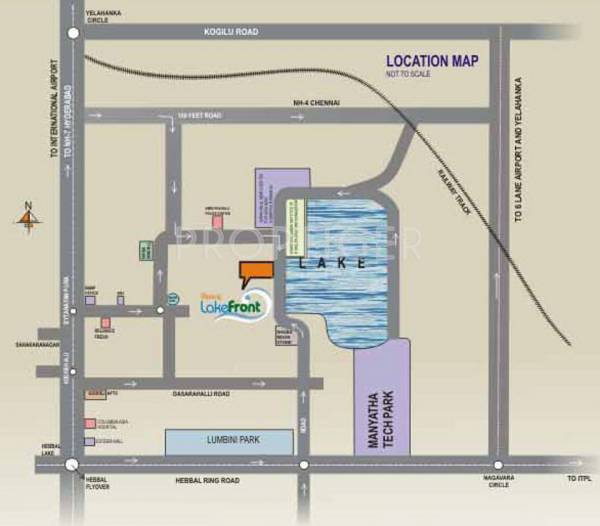 Images for Location Plan of RR Dheeraj Lakefront Images for Location Plan of RR Dheeraj Lakefront