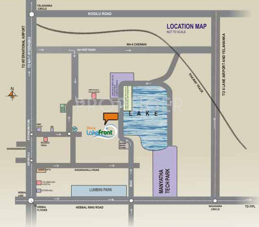 Images for Location Plan of RR Dheeraj Lakefront