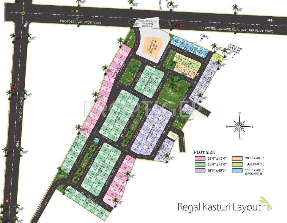 kasturi Images for Layout Plan of Regal Kasturi