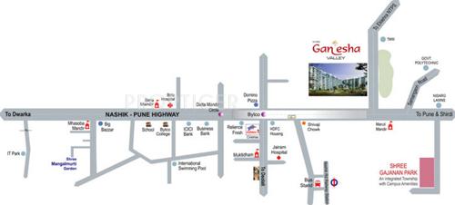 Images for Location Plan of Shree Buildcon Nashik Ganesha Valley