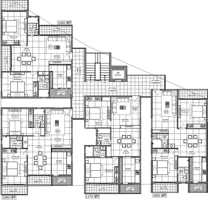  casa bianca Images for Cluster Plan of Sekhar Casa Bianca