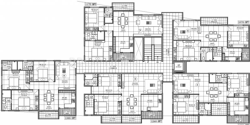  casa-bianca Images for Cluster Plan of Sekhar Casa Bianca