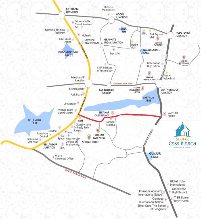  casa bianca Images for Location Plan of Sekhar Casa Bianca