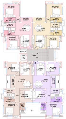  exotica-villa Images for Cluster Plan of Adya Exotica Villa
