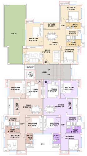  exotica-villa Images for Cluster Plan of Adya Exotica Villa