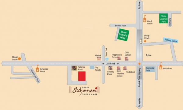 Images for Location Plan of Shree Buildcon Nashik Icchamani Darshan