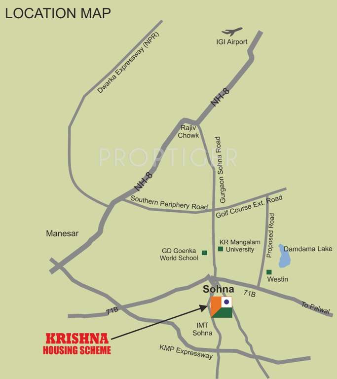  krishna housing scheme Images for Location Plan of Raheja Krishna Housing Scheme