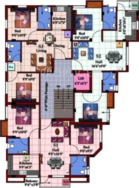 Images for Cluster Plan of Kalyan Ram Nivas