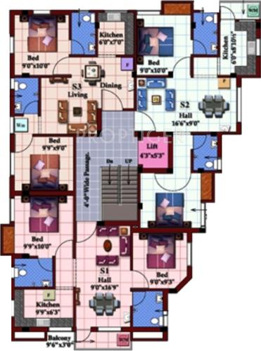 Images for Cluster Plan of Kalyan Ram Nivas Images for Cluster Plan of Kalyan Ram Nivas