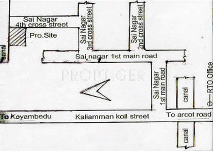 Images for Location Plan of Kalyan Ram Nivas