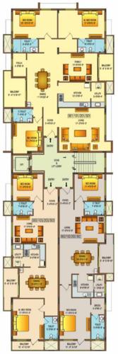  shivalaya Images for Cluster Plan of Sreevatsa Shivalaya
