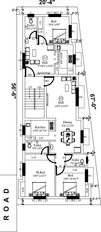  brindhavanam Images for Cluster Plan of AV Brindhavanam