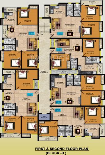 Images for Cluster Plan of RKN Diksha Flats Phase II