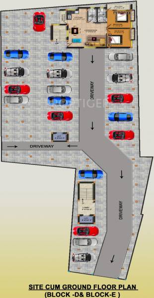 Images for Cluster Plan of RKN Diksha Flats Phase II